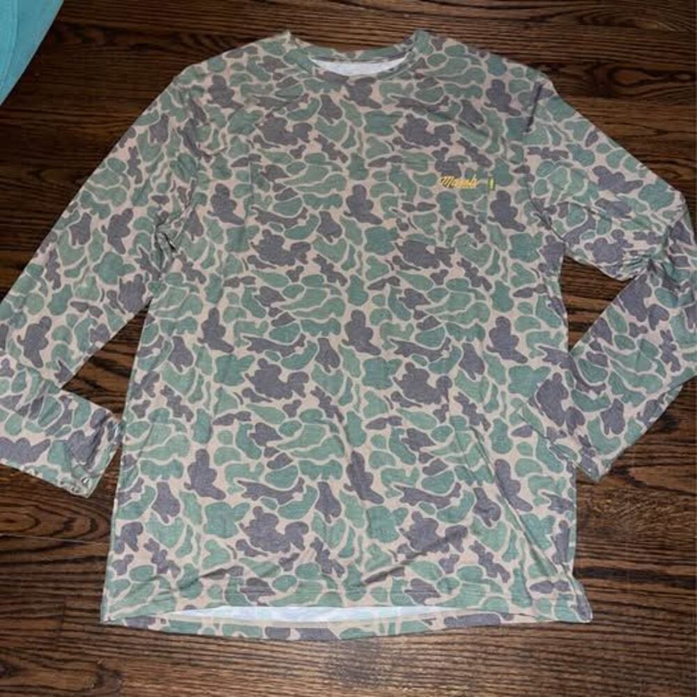 Large Marsh Wear Men’s Camo Long Sleeve shirt Butter Soft Hunting